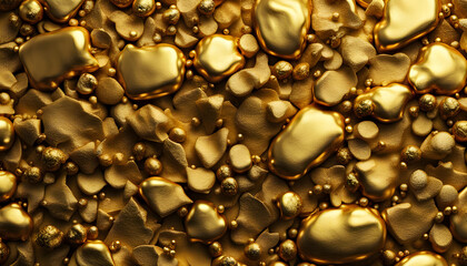 Radiant Liquid Gold Texture