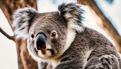 Fototapeta premium koala in a tree
