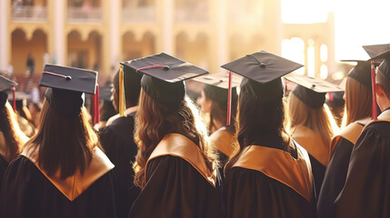 Obraz premium University graduation celebration