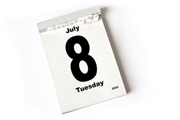 8 . July 2025