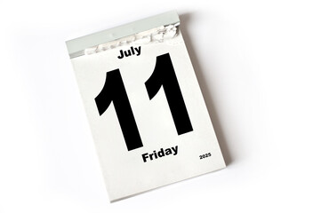 11. July 2025