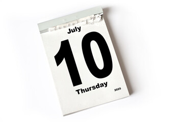 10 . July 2025