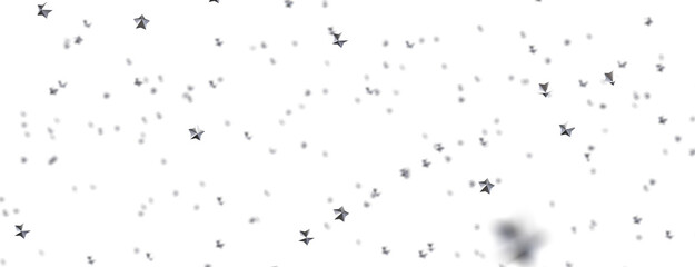 Stellar Symphony: Embark on a Visual Journey with 3D Gold Stars Rain