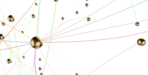 Abstract futuristic - technology with polygonal shapes on dark blue background.