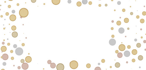 Glittering Triumph: Mind-Blowing 3D Illustration of gold  Confetti Celebration