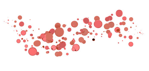 confetti png. red confetti falls from the sky. Glittering confetti on a transparent background. Holiday