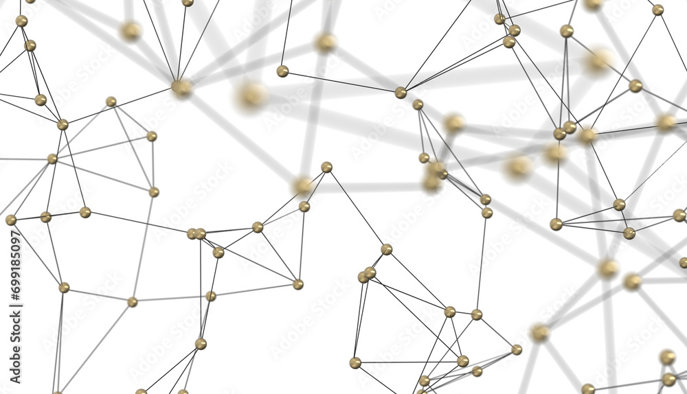 Poster big data visualization background.abstract technology