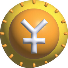 Yuan 3D icon