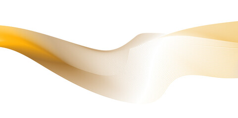 Abstract wavy lines flowing curve gradient color on transparent background. Abstract white background colorful lines. modern wavy stripes on white background isolated.