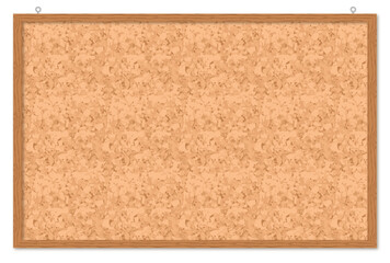 cork board large empty realistic