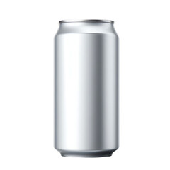 Obraz premium blank aluminum can isolated
