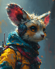 Cyber Pet, cybernetically enhanced animals and insects.