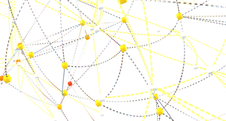 Futuristic in Industry 4.0 and business virtual diagram