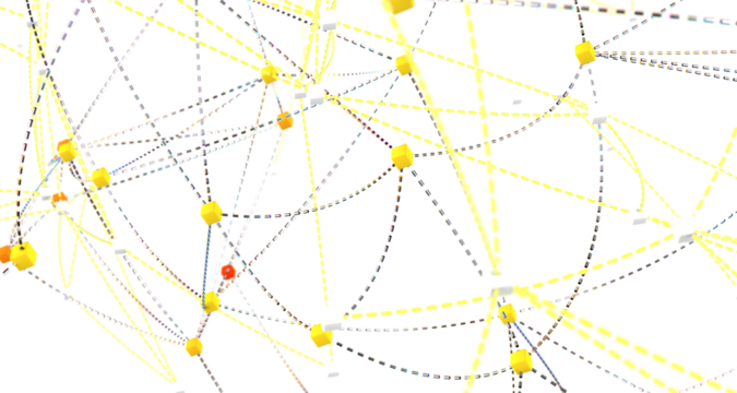 Futuristic in Industry 4.0 and business virtual diagram - Powered by Adobe