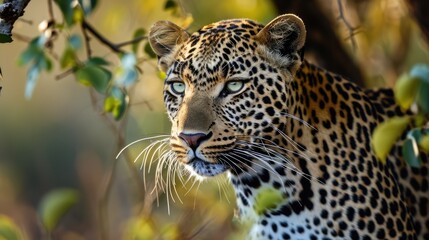 Leopard Tiger, Animal Photography Wildlife Emphasizing