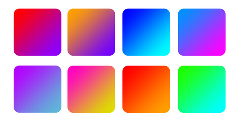 set of colorful buttons