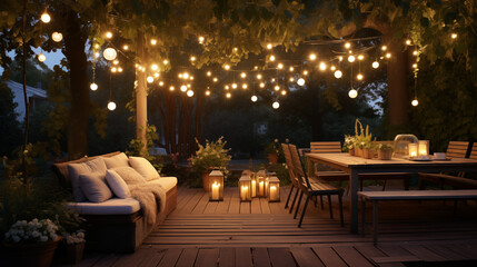 patio inspired by A Midsummer Nights