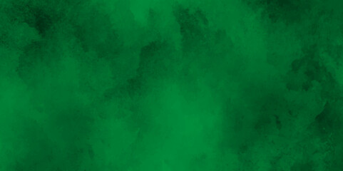 Irregular watercolor background. Abstract stain, multicolor watercolor on black background,Green steam on a black background. Copy space.
