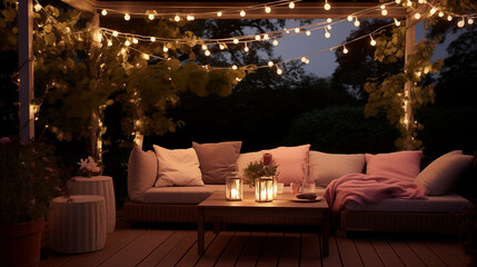 patio inspired by A Midsummer Nights
