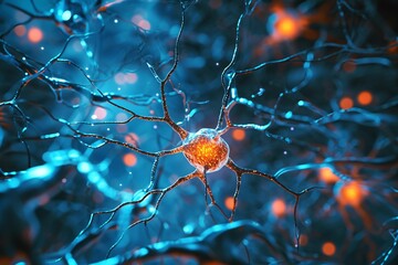 Neurons communicate with each other using electrochemical signals