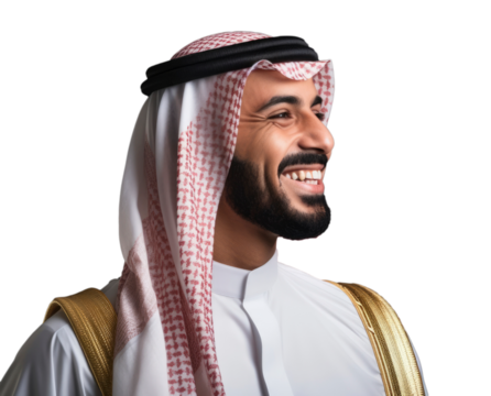 Photo of a middle eastern man smiling