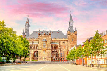 Rathaus, Aachen, Deutschland 