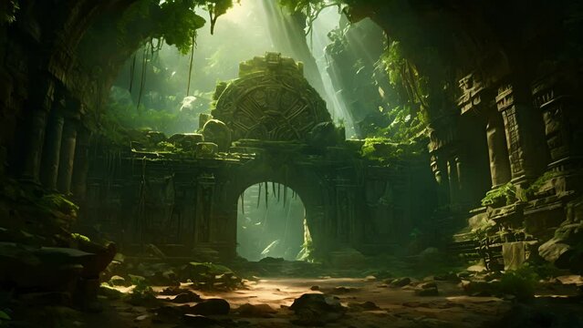 Unearth the hidden secrets of ancient ruins, as the ethereal veil of time lifts to reveal centuries of history.