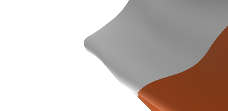 Abstract premium red white wave background social media template