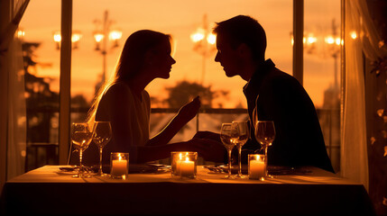 Elegant Attire and Affection: Valentine's Day Magic