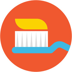 Toothbrush Vector Icon