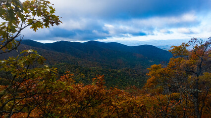 Obraz premium autumn landscape in the mountains