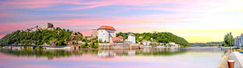 Fototapeta na wymiar Altstadt, Passau, Bayern, Deutschland 