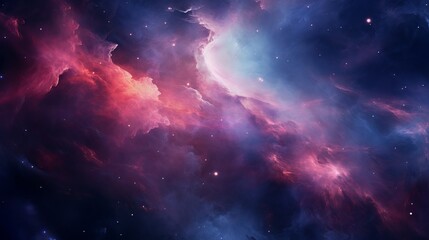 Fototapeta na wymiar Purple colors of galaxy, supernova nebula background