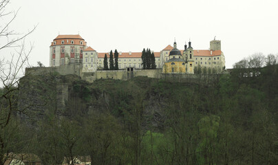 Fototapeta na wymiar Vranov nad Dyjí Castle