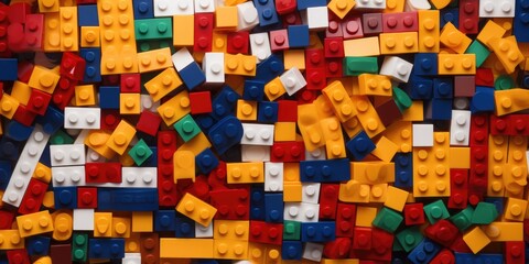 Fototapeta premium lego texture background 
