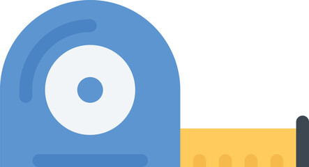 design vector image icons measuring tape