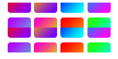 set of colorful buttons