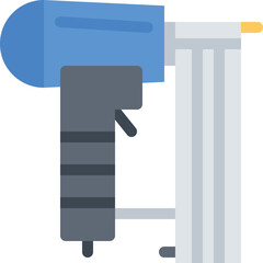 design vector image icons nailing gun