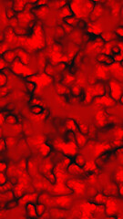 Abstract blood vessel on a red vertical illustration background.