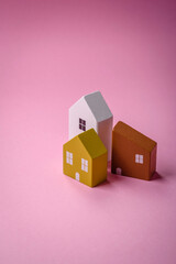 A small wooden house as an idea for investing in your own home and achieving the goal of buying real estate