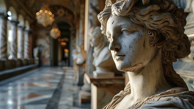 a statue of a woman