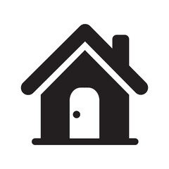 House icon. vector minimalistic illustration of house icon