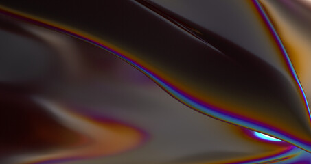 Chromatic Fusion: Where Colors Converge in a 3D Background