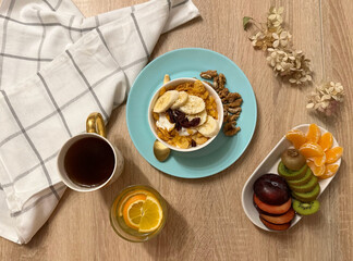 Flatlay Śniadaniowy © Piotr