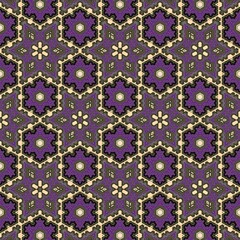 Vintage style seamless pattern background.