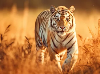  Great tiger male in the nature habitat. © grigoryepremyan