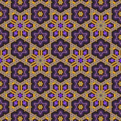 Vintage style seamless pattern background.