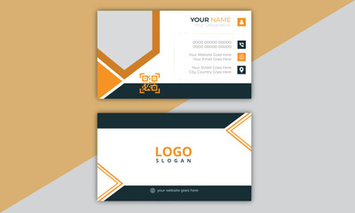 Creative and Modern Business Card Design Template