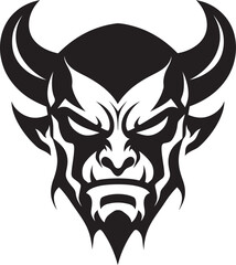 Obsidian Omen Black Devil s Mark on a Doomed World Frozen Fear A Devil s Gaze Paralyzes in Black Ink