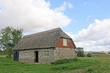 Obraz premium Historic barn in Avebury, Wiltshire
